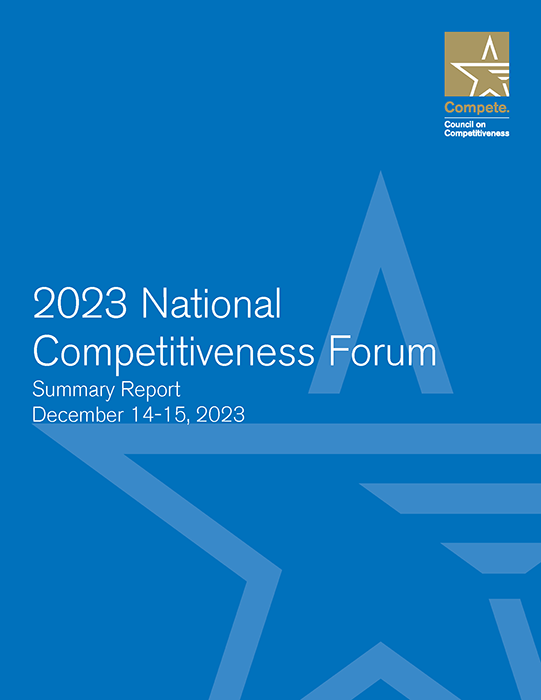 2023 National Competitiveness Forum Report